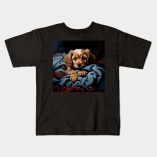 Cute spaniel puppy Kids T-Shirt